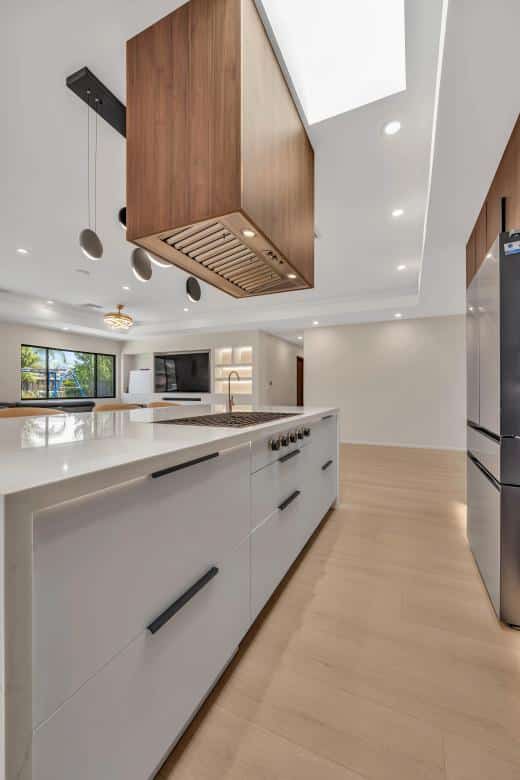 Finished interior detail in the Fremont new construction home