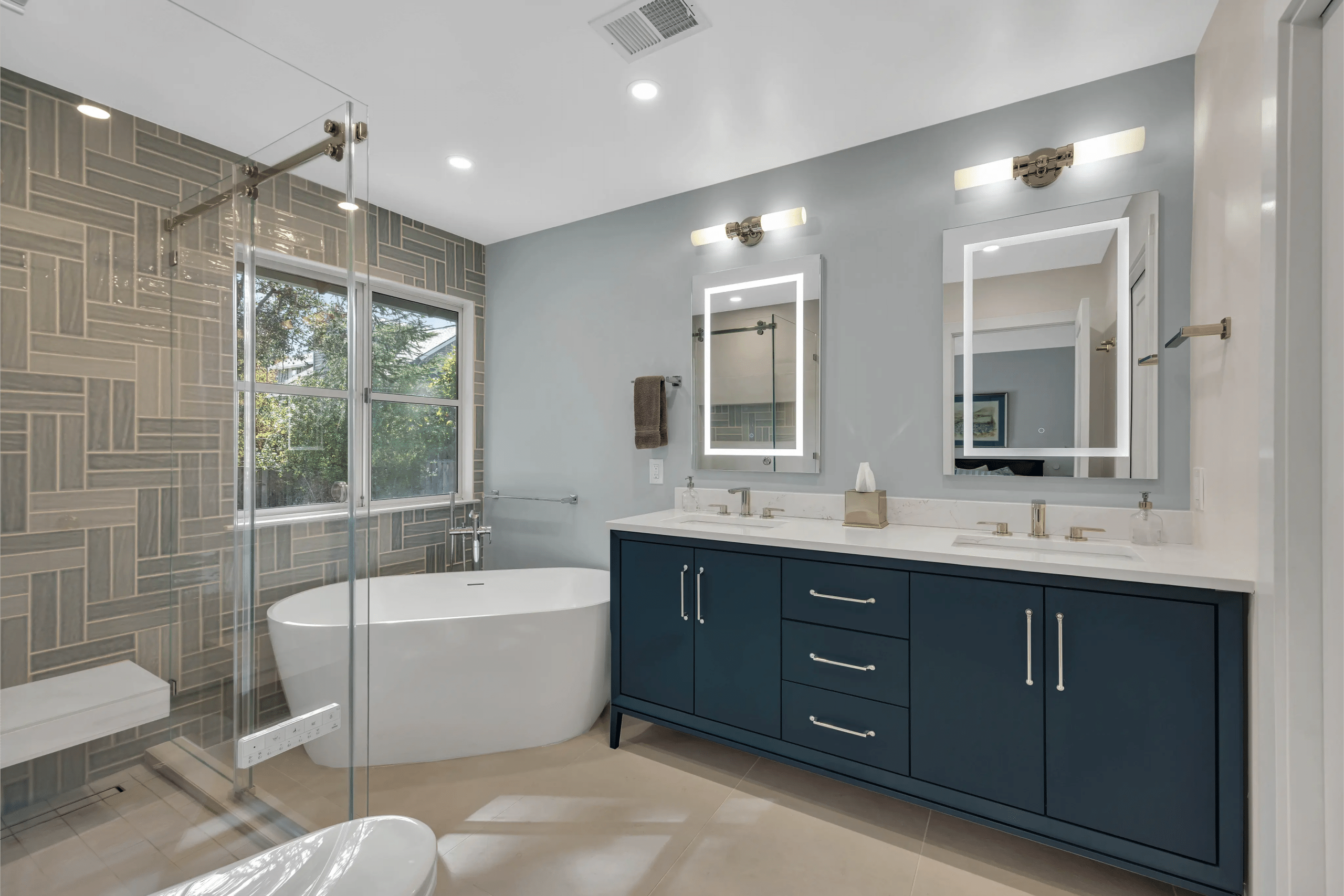 Subfloor and waterproofing assessment during bathroom demo
