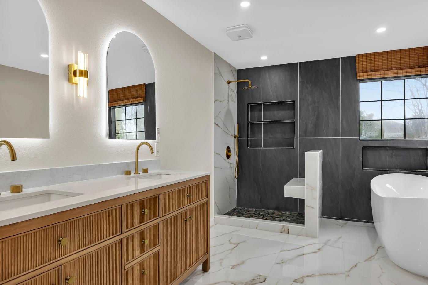 San Jose master bathroom remodel