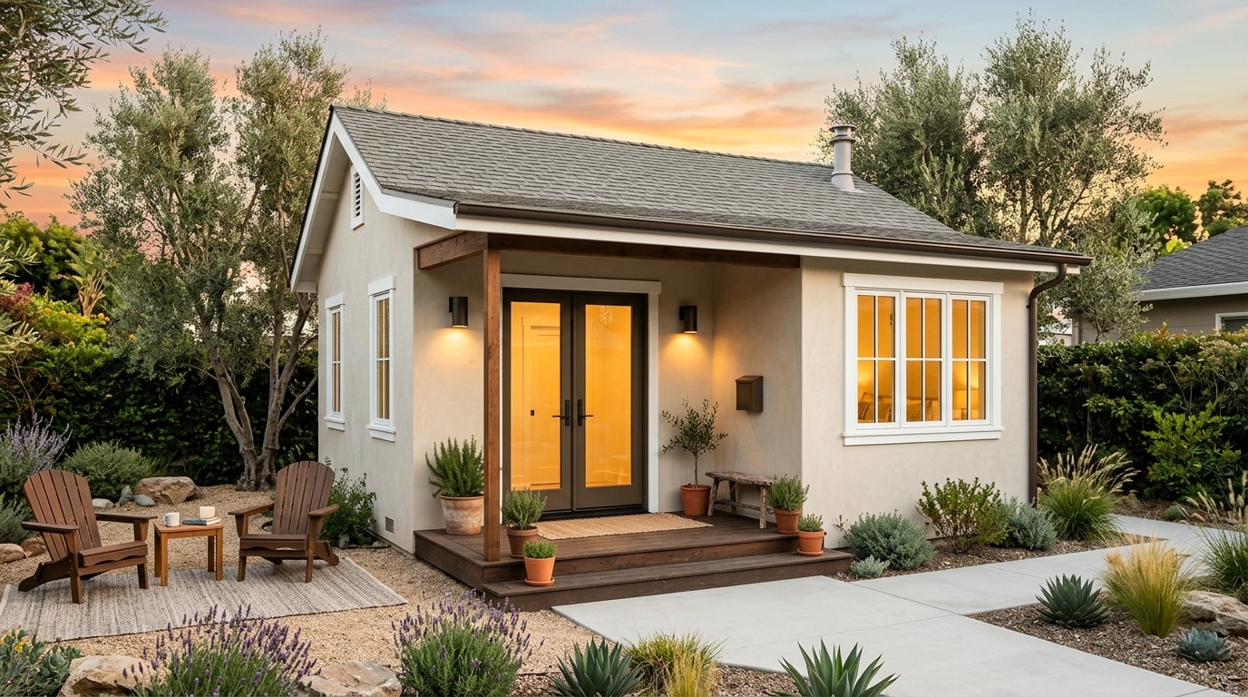 Model A4 — one-bedroom ADU by Bark and Build