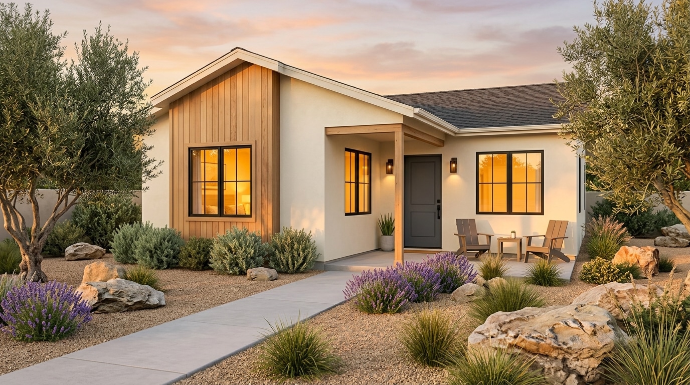 Model B4 — two-bedroom ADU by Bark and Build