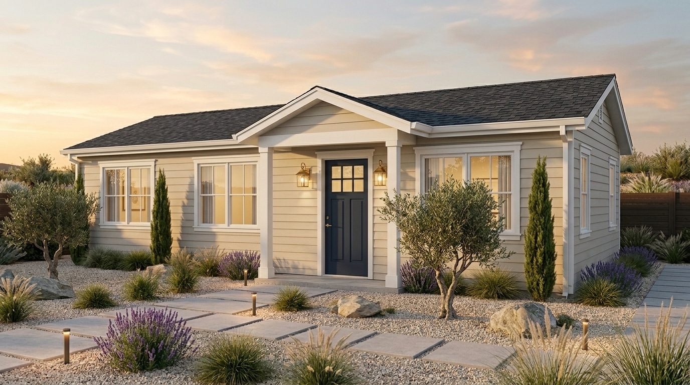 Model B3 two-bedroom ADU by Bark and Build