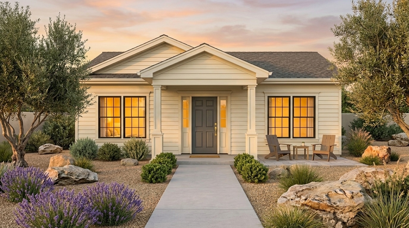 Model B4 two-bedroom ADU by Bark and Build