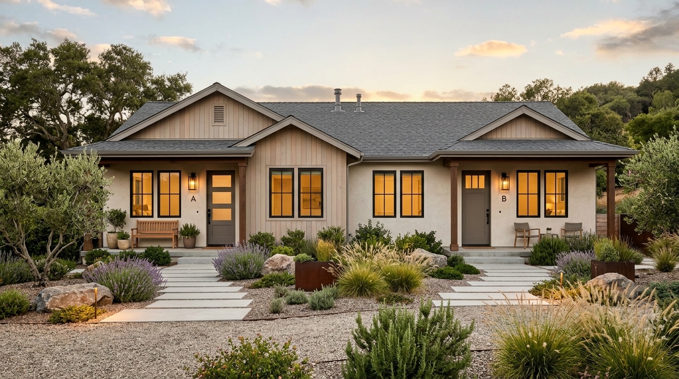 Model D3 — duplex ADU by Bark and Build