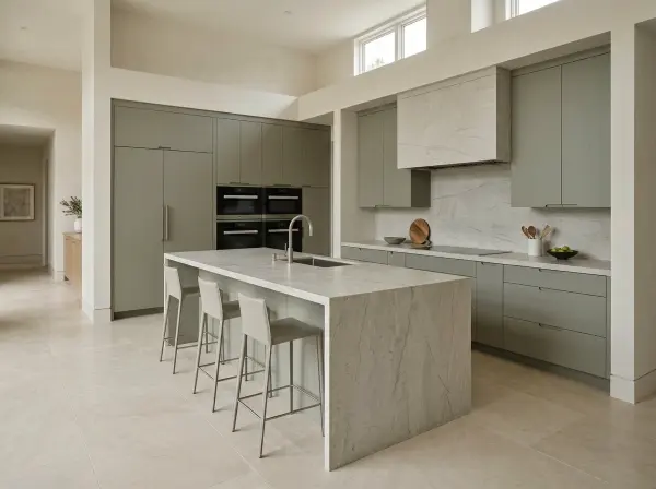 Finished kitchen remodel in Redwood City