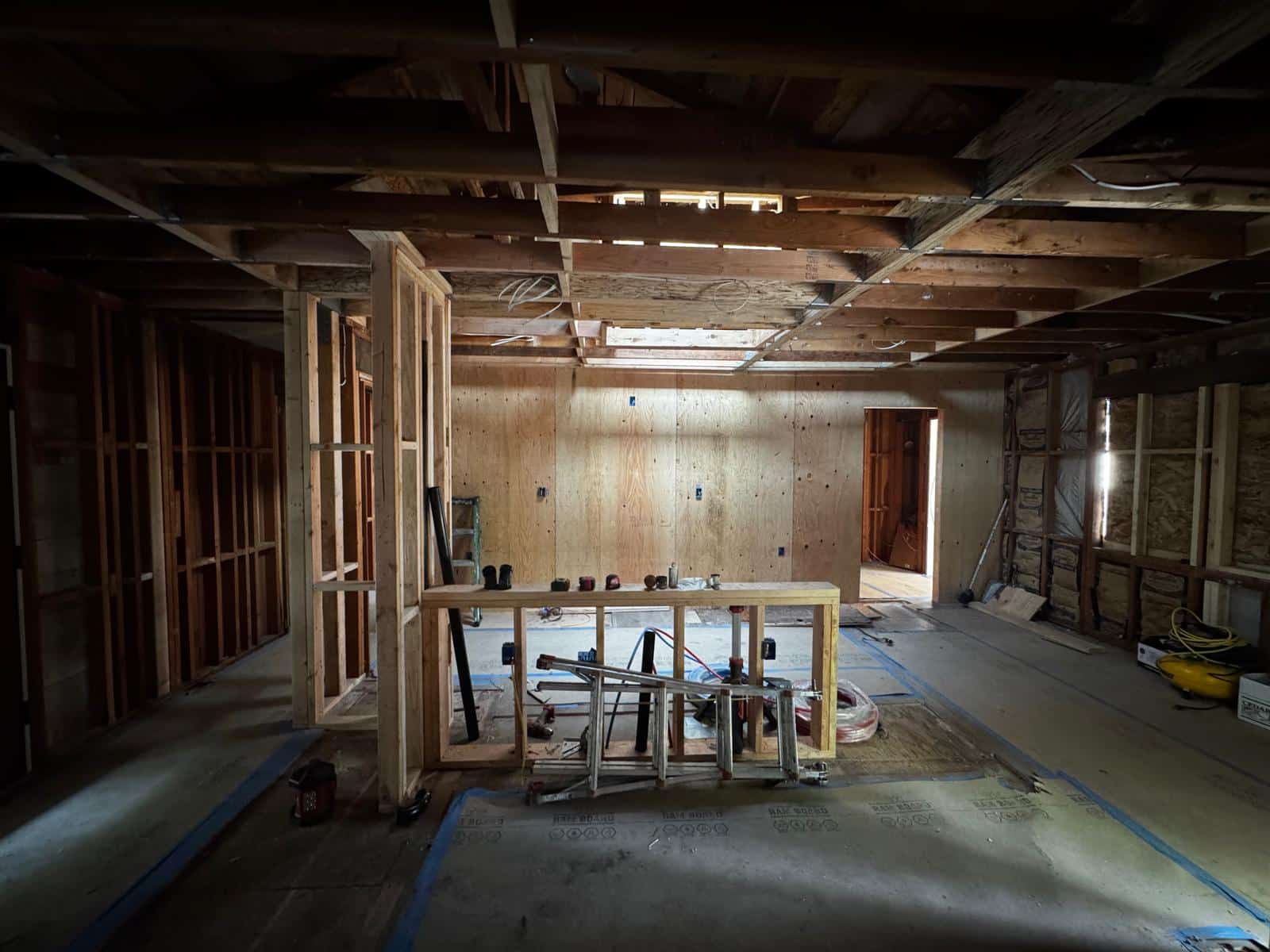 Redwood City Rough Inspections and Title 24 Continuous Air Barrier Framing